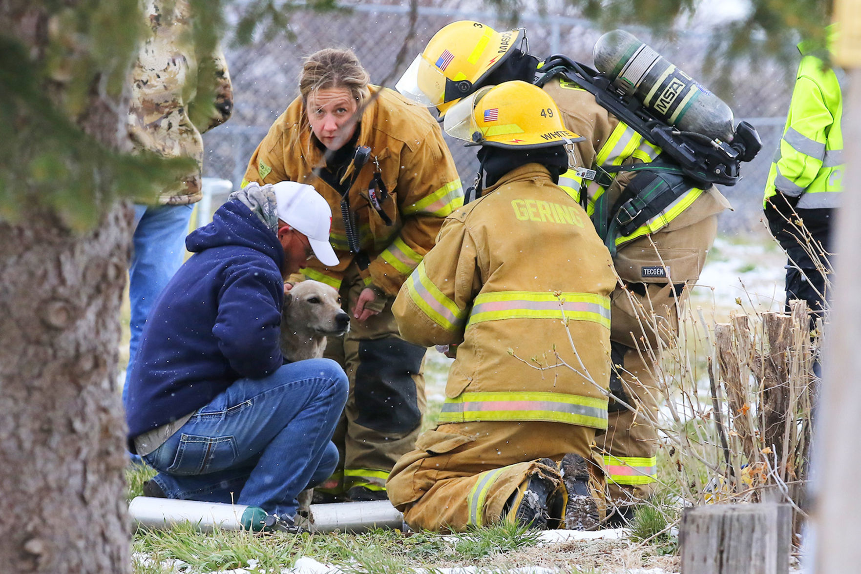 PHOTOS: Gering Fire on Easter Day 2020